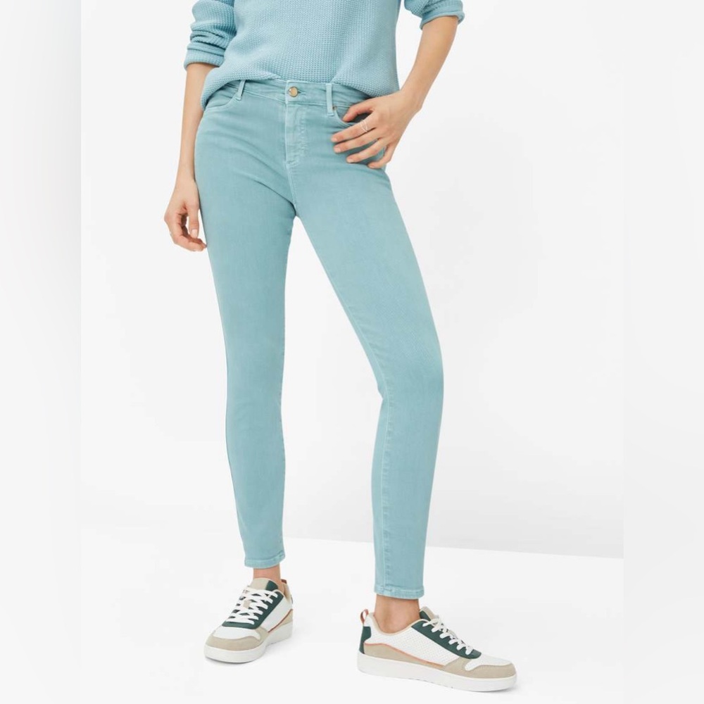 ASOS Light Teal Skinny Jeans